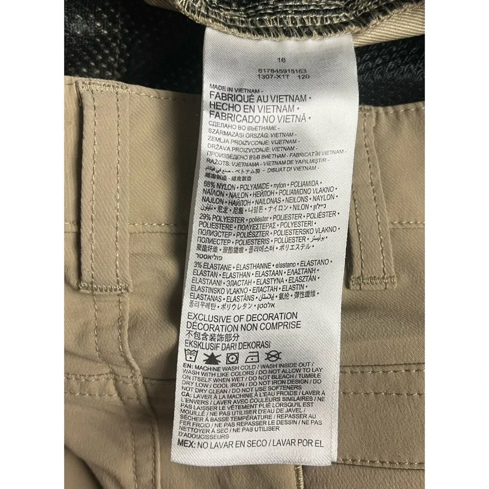 Hurley Hybrid Shorts Kids Nike‎ Dri-FIT Stretch SIZE 16 Tan
